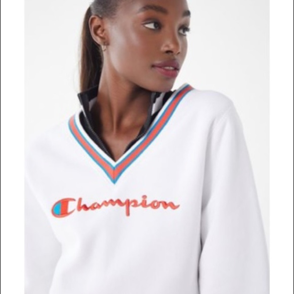 Champion Fleece V-neck sweatshirt